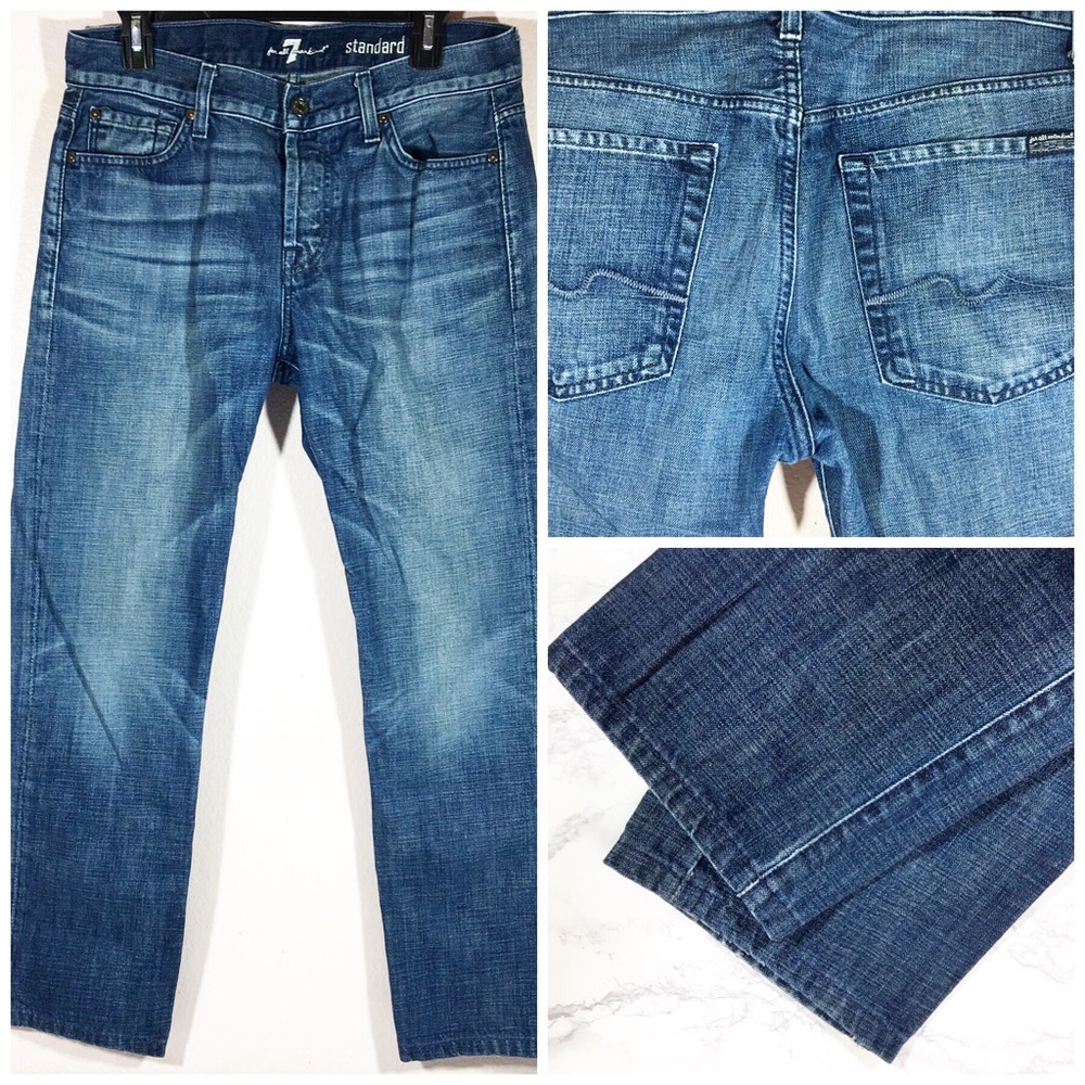 7 For All Mankind Standard Fit Denim Jeans